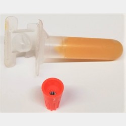 Racc. Électrique à graisse orange 5 mm²