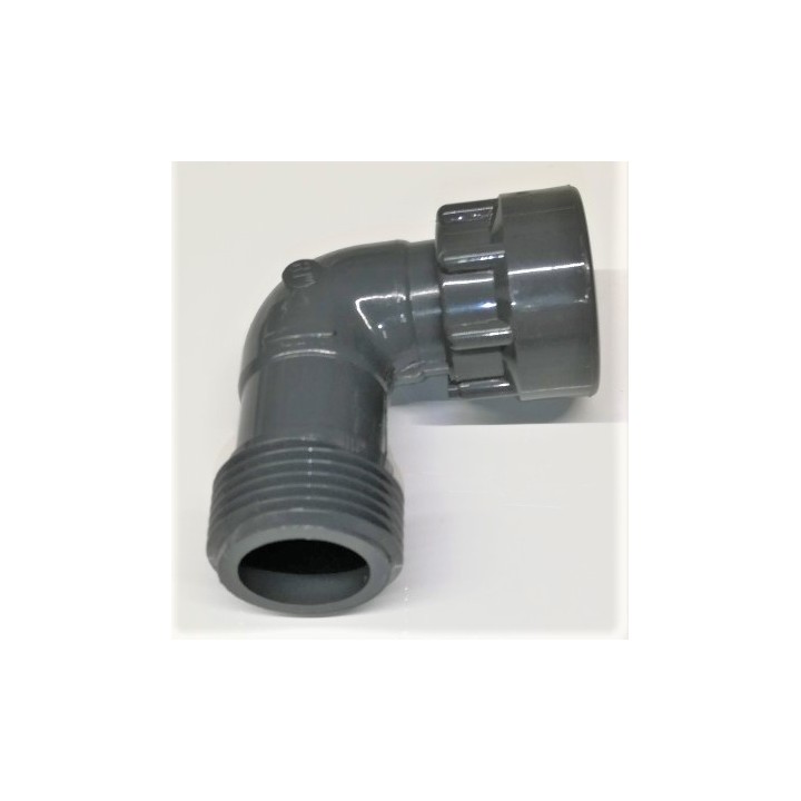 Coude MF, 1" m. x 1 vis union 1" f. DURA