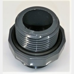 Mamelon double à joint o-ring o 1"m. DURA