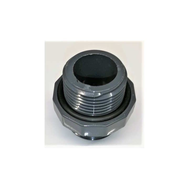 Mamelon double à joint o-ring o 1"m. DURA