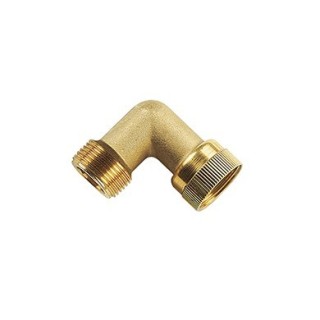 Coude MF, 1 " m. x 1 vis union 1" f. laiton