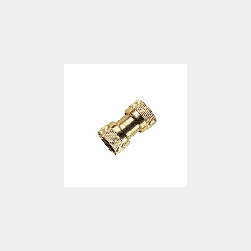 Racc. droit FF, 2 vis rappel union 1 " f laiton
