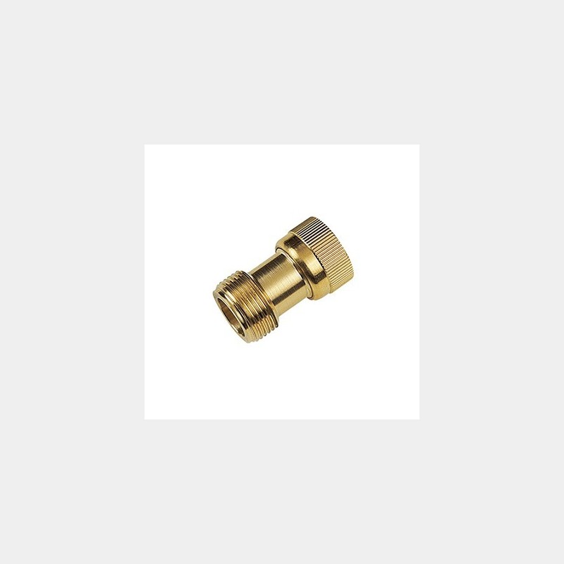 Racc. droit MF, 1 "m. x 1 vis union 1"f. laiton