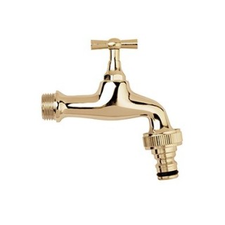 Robinet de façade en laiton 1/2"x3/4"