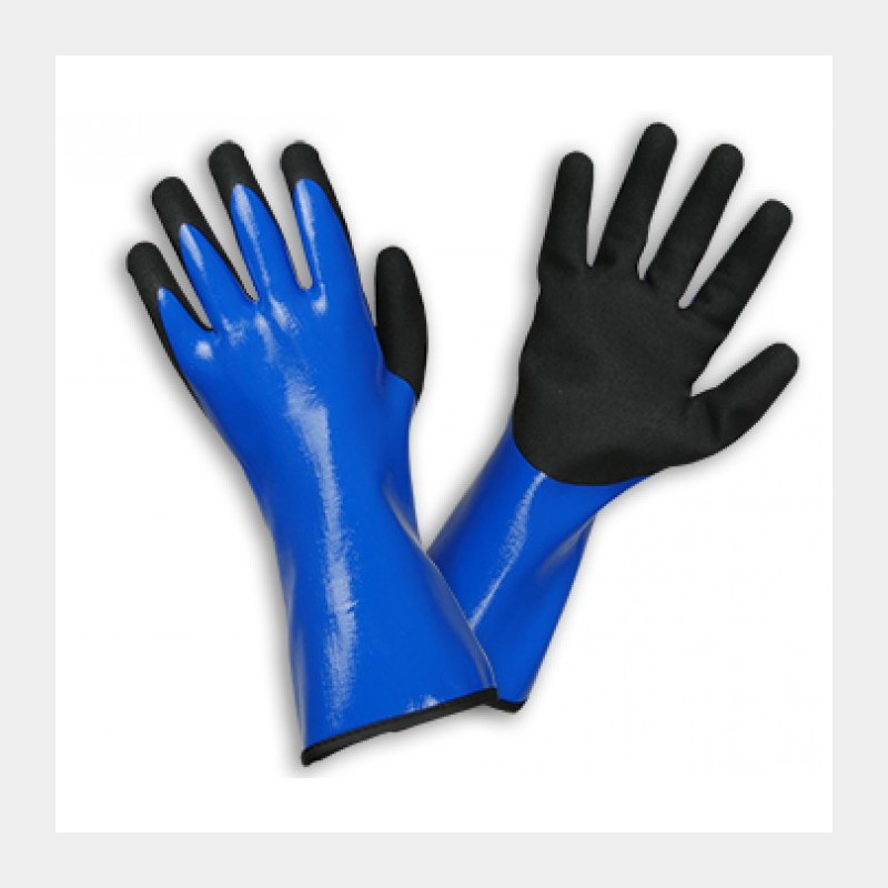 Gants PRO étanche pdt chimique long T10