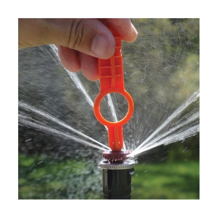 Clé de réglage pour buse rotative MP