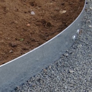 Volige Classic en acier galva h 100mm en 2ml