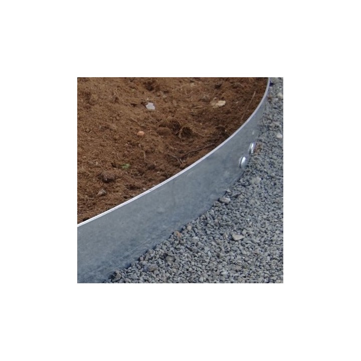 Volige Classic en acier galva h 100mm en 2ml