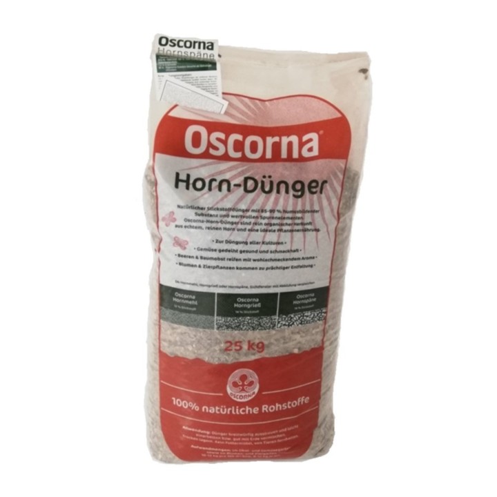 Engrais OSCORNA Raclure de cornes sac de 25kg FiBL