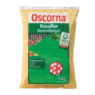 Engrais Bio OSCORNA Rasaflor engrais gazon organique sac de 5kg FiBL