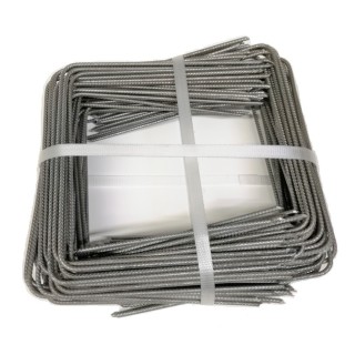 Agrafes 20*20*20 en diam 4, par paq de 100pces