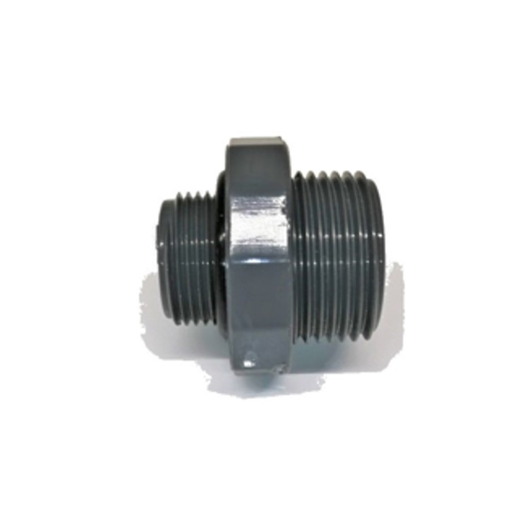 Mamelon à joint o-ring o 1" m. x 3/4" m. DURA