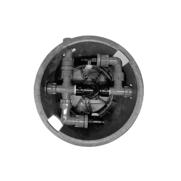 Regard Dura 910 pré-monté avec 1 électrovanne