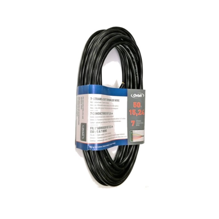 Câble électrique 7 conducteurs 15ml