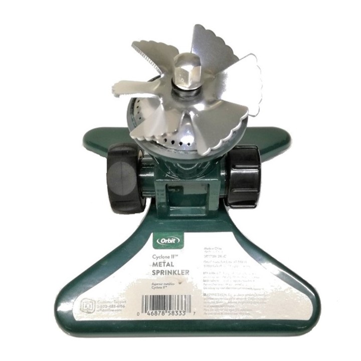 Arroseur circulaire métallique cyclone