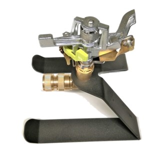 Support d'arroseur luge en métal avec arroseur