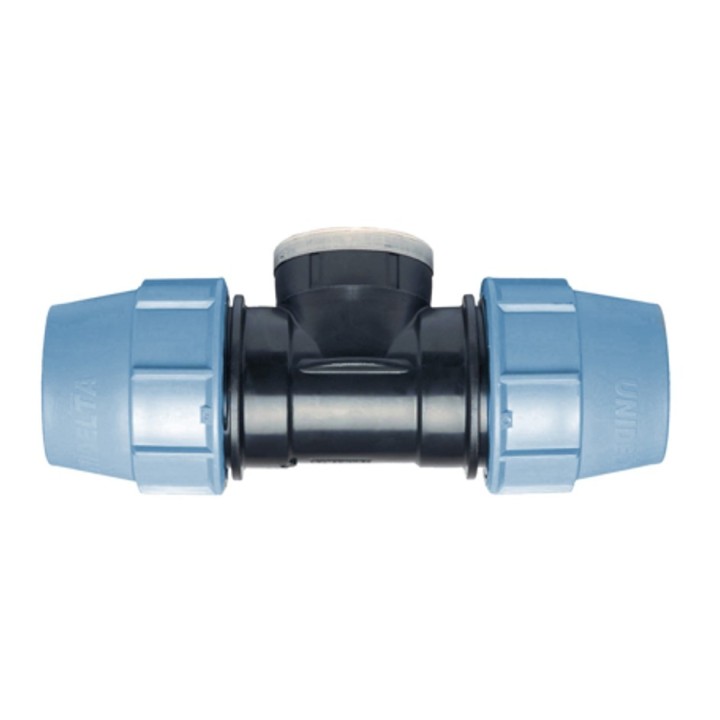 Té à 90° à compr. fem. Ø 32 x 3/4" x 32