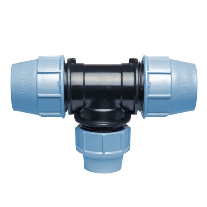 Té à 90° à compr. Ø 25 x 25 x 25