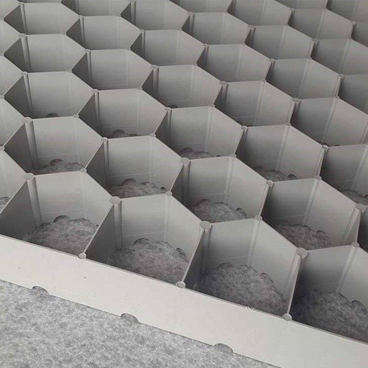 Dalle stabilisatrice de gravier plaque de 154cm x 117.2cm h3cm