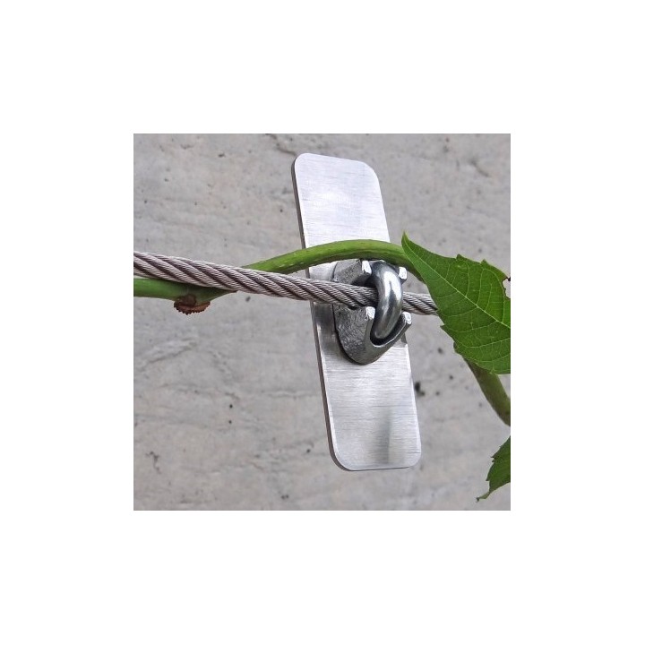 Soutient plante en inox (sachet de 10)