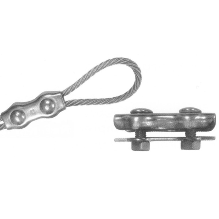 Serre câble plat duplex sachet de 5 pce