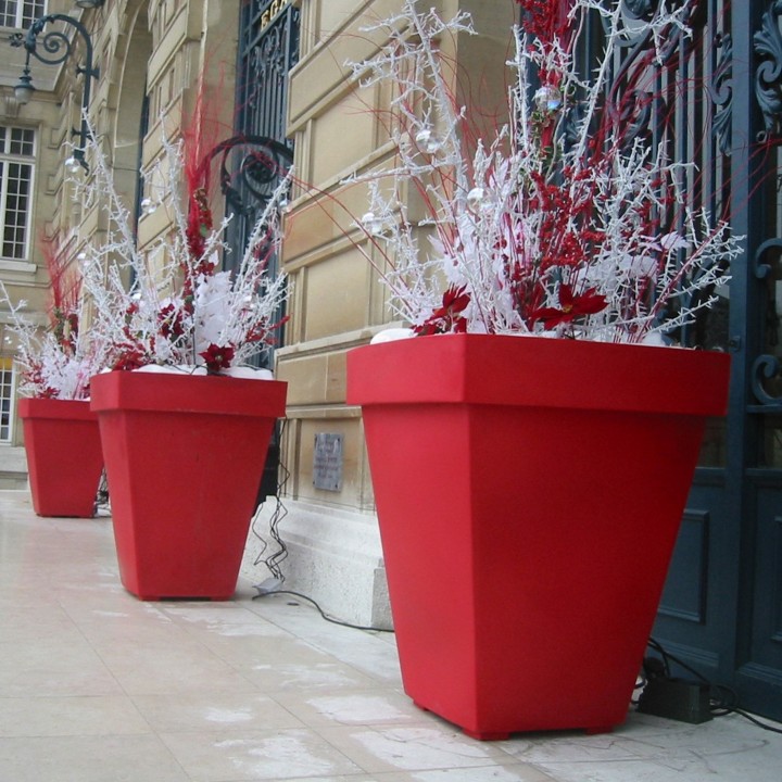 Pot Carré Décoratif de 630mm à 1270mm