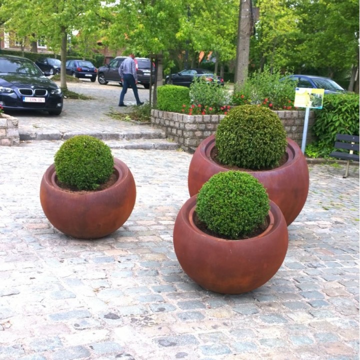 Pot Maximo Ø 1200mm Effet corten
