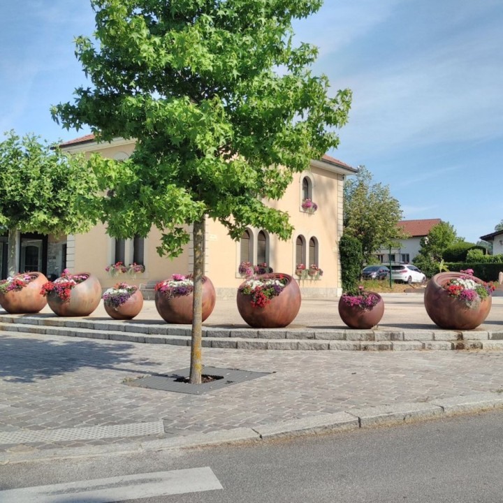 Pot Maximo Ø 1200mm Effet corten