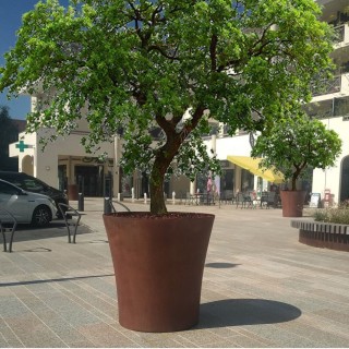 Pot Vogue effet corten Ø 1045mm