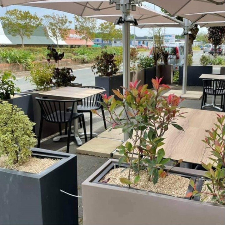 Jardinière Balinéo-A Séparateur 1160mm x 360mm h 450mm