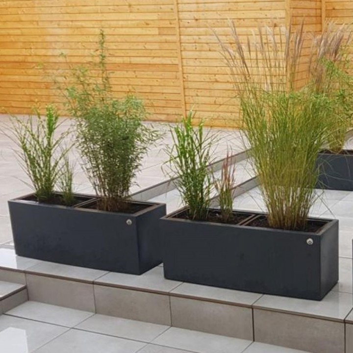 Jardinière Balinéo-A Séparateur 1160mm x 360mm h 450mm