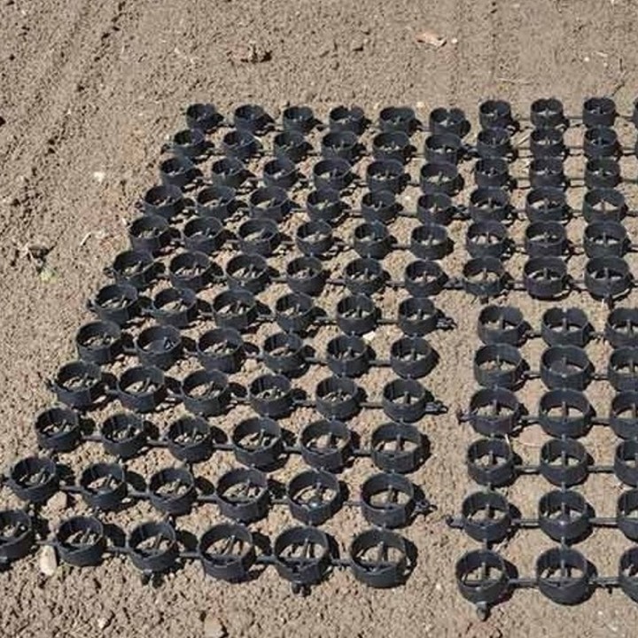 Dalle à gazon clipsable 1m2, pour parking gazon