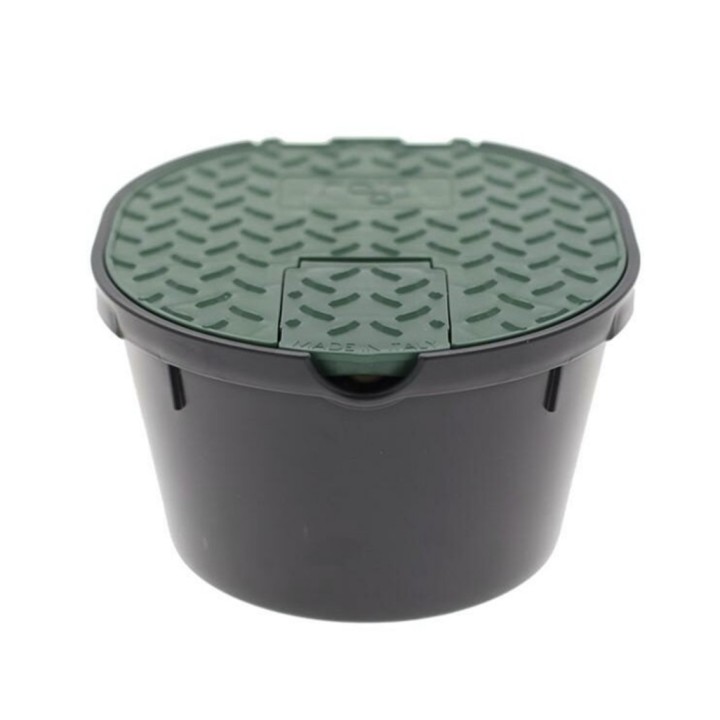 Bouche d'arrosage ovale avec vanne Ø 3/4"m.