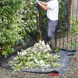 Bâche de ramassage déchets de taille