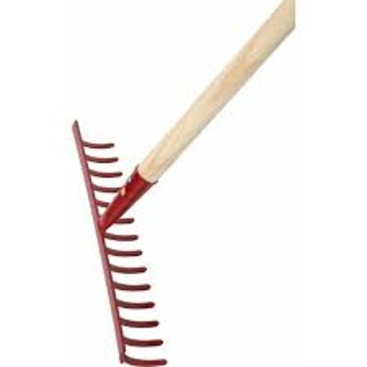 Râteau jardin 14D/410mm A/M 150cm