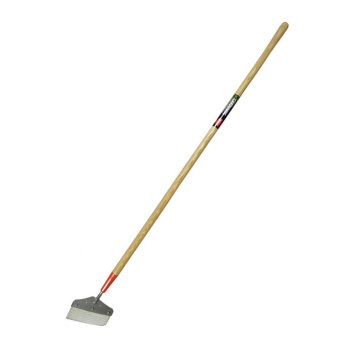 Couteau racloir rainures ondulé A/manche 150cm