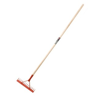 Râteau à bitume 14D/410mm A/M 135cm