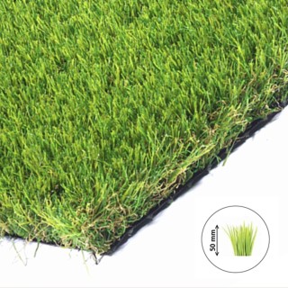 Gazon synthétique PRO Naturalemente, brins de 50mm