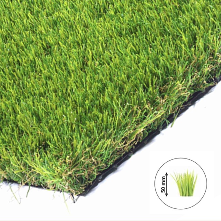 Gazon synthétique PRO Naturalemente, brins de 50mm