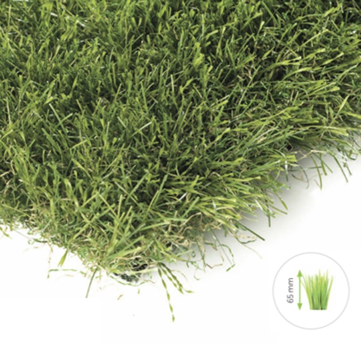 Gazon synthétique PRO C-Naturel, brins de 65mm