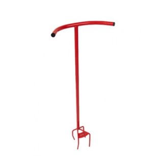 Griffe de jardin avec repose pied