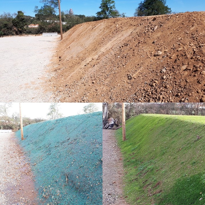 Machine E-SPRAY mini (hydroseeder) location à la journée