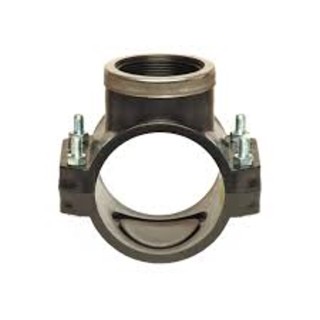 Collier de prise renforc‚ Ø 25 x taraudé 3/4