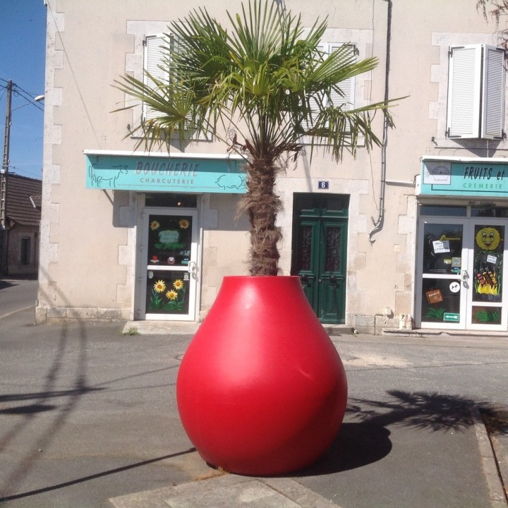 Pot Bulbo Dimensions 1168xht1280 mm