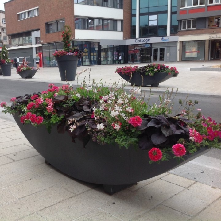 Balconnière Elipso Dimensions 1270x260xht270 mm