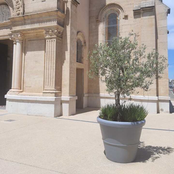 Pot Rond Lisse de Ø 430mm à 1100mm