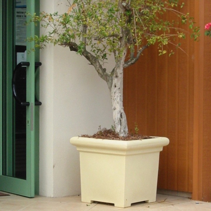 Pot Carré Lisse de Ø 400mm à 700mm