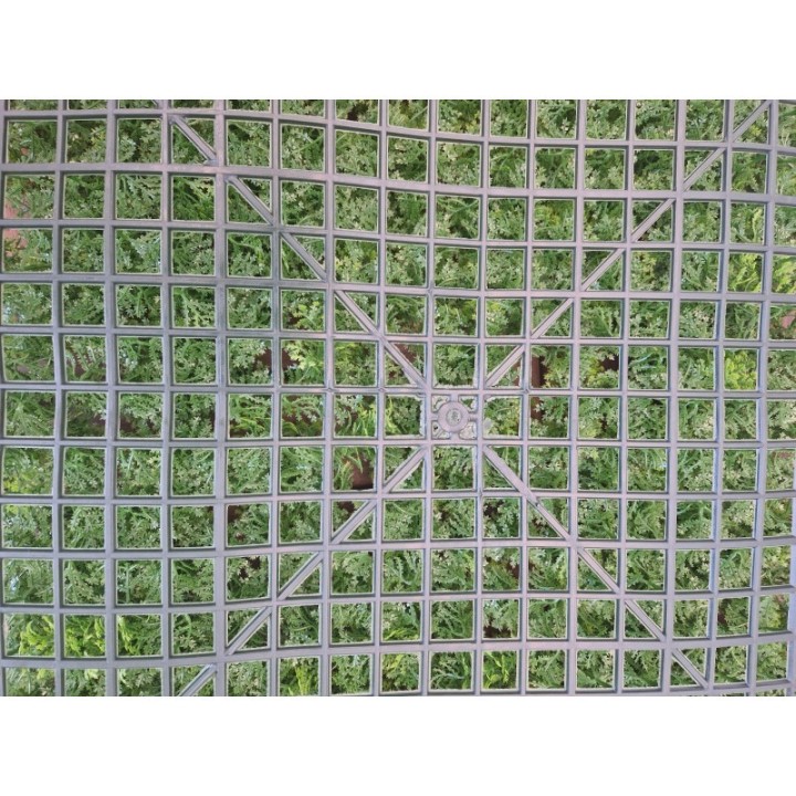 Haie synthétique Buisson intense 1m x 1m