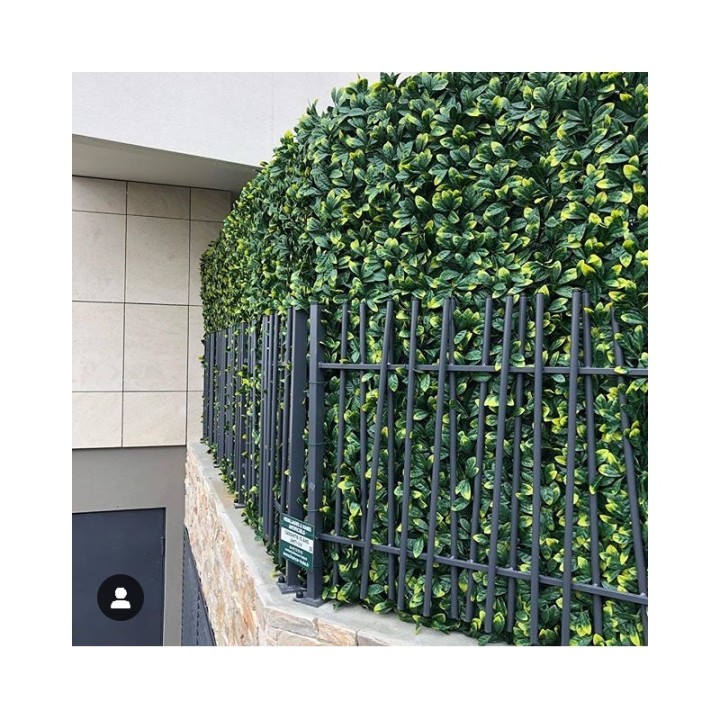 Haie synthétique Laurier cerise m2