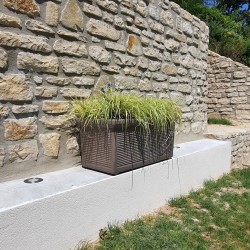 Balconnière au sol